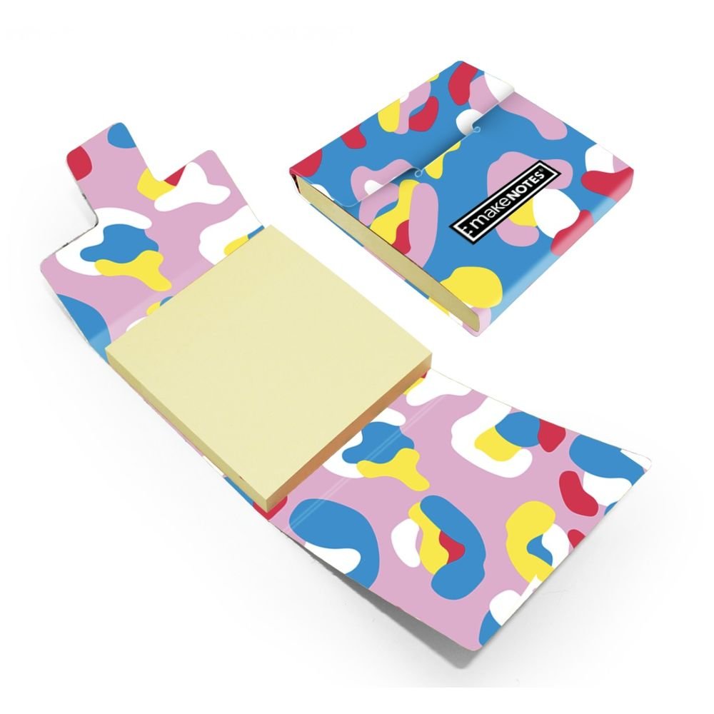 Nota Adhesiva 75x75 mm con Cubierta Color Tiger MAKENOTES Imagen principal del producto