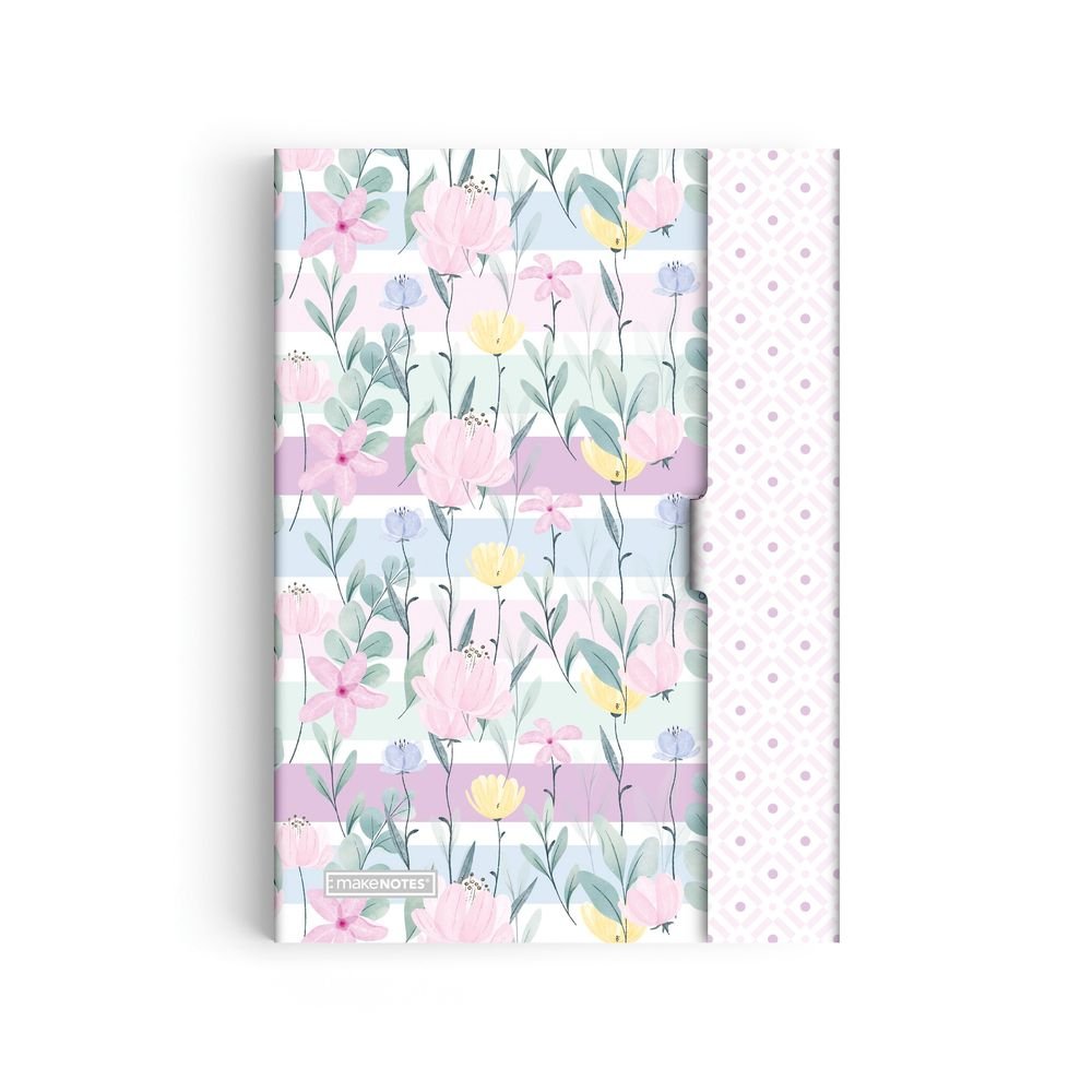 Cuaderno Grapado A5 Rayado con Solapa Fleur MAKENOTES Imagen principal del producto