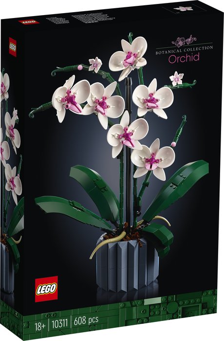 Lego Orquideas Juguete de Construcción para Adultos y Niños