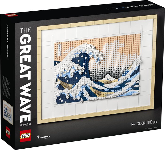LEGO HOKUSAI LA GRAN OLA | LEGO ART | 1 UNIDAD | 5702017412160