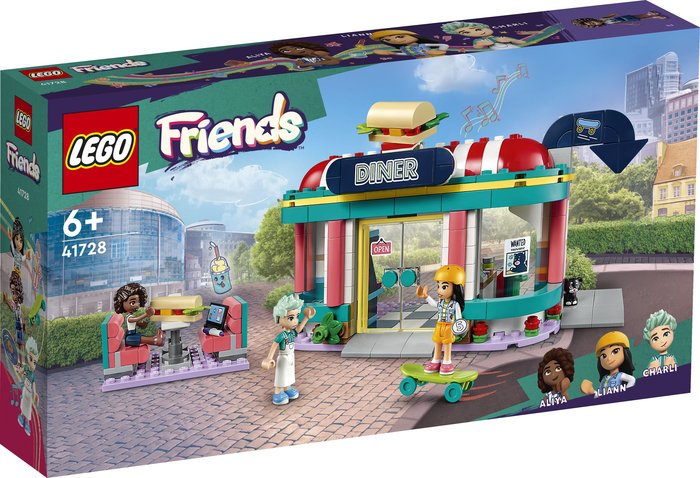 Restaurante Clásico de Heartlake Lego marca Lego para niños mayores de 6 años Imagen principal del producto
