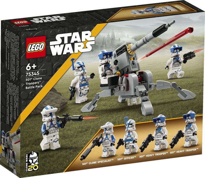 LEGO PACK DE COMBATE SOLDADOS CLON DE LA 501 | LEGO STAR WARS TM | 1 UNIDAD | 5702017421292