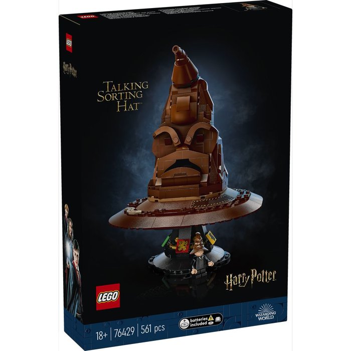 LEGO SOMBRERO SELECCIONADOR PARLANTE | LEGO HARRY POTTER TM | 1 UNIDAD | 5702017583112 Imagen principal del producto