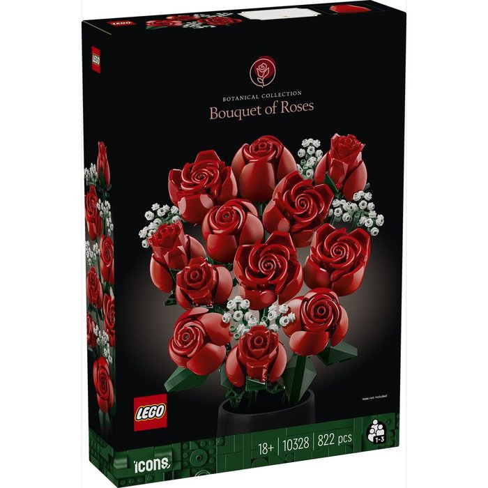 Lego Ramo de Rosas Marca Creator Juguete de Construcción