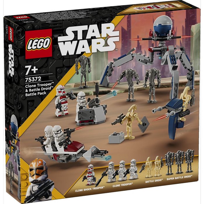 LEGO PACK DE COMBATE SOLDADO CLON Y DROIDE DE COMBATE | LEGO STAR WARS TM | 1 UNIDAD | 5702017584317