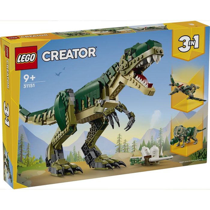 Lego T Rex Juego de Construcción Creativo