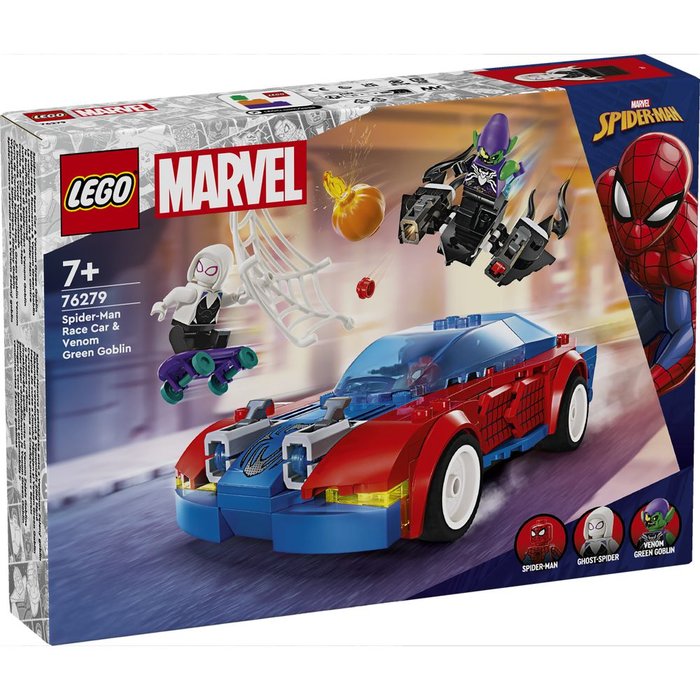 LEGO COCHE DE CARRERAS SPIDER MAN Y DUENDE VERDE VENOMIZADO | LEGO SUPER HEROES | 1 UNIDAD | 5702017590295
