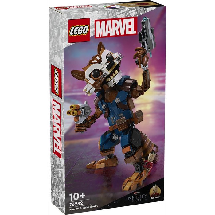 LEGO ROCKET Y BEBE GROOT | LEGO SUPER HEROES | 1 UNIDAD | 5702017590325