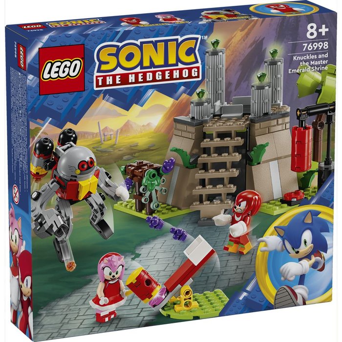 LEGO SONIC KNUCKLES Y EL SANTUARIO DE LA MASTER EMERALD | LEGO,S,A, | 1 UNIDAD | 5702017592541 Imagen principal del producto