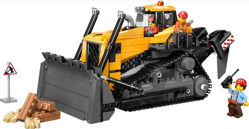LEGO BULDOCER AMARILLO CON CARGADORA FRONTAL | LEGO CITY | 1 UNIDAD | 5702017812656 Imagen principal del producto