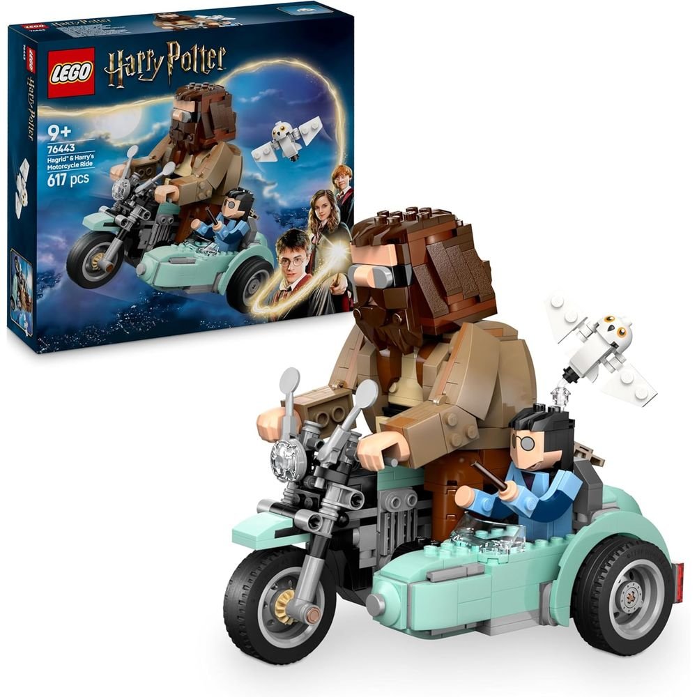 LEGO VIAJE EN MOTO DE HAGRID Y HARRY | LEGO HARRY POTTER TM | 1 UNIDAD | 5702017812816