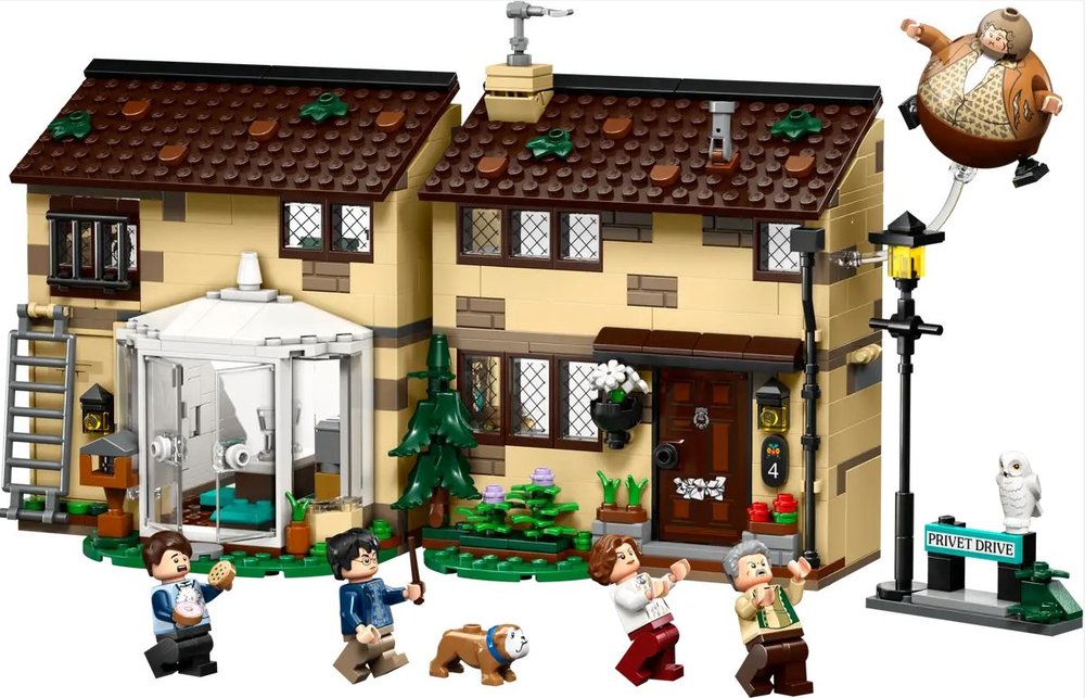 Lego Privet Drive Visita de Tía Marge Harry Potter Marca Lego Harry Potter TM