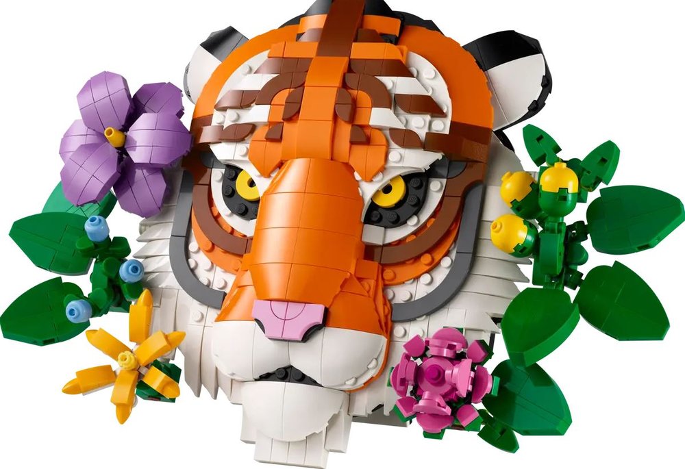 LEGO COLECCION FAUNA TIGRE | LEGO ART | 1 UNIDAD | 5702017814452