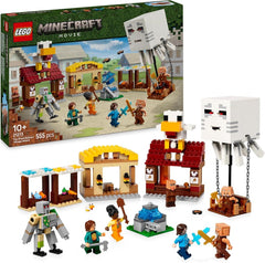 LEGO MINECRAFT EL ATAQUE A LA ALDEA DEL GLOBO DE GHAST | LEGO MINECRAFT | 1 UNIDAD | 5702017815473
