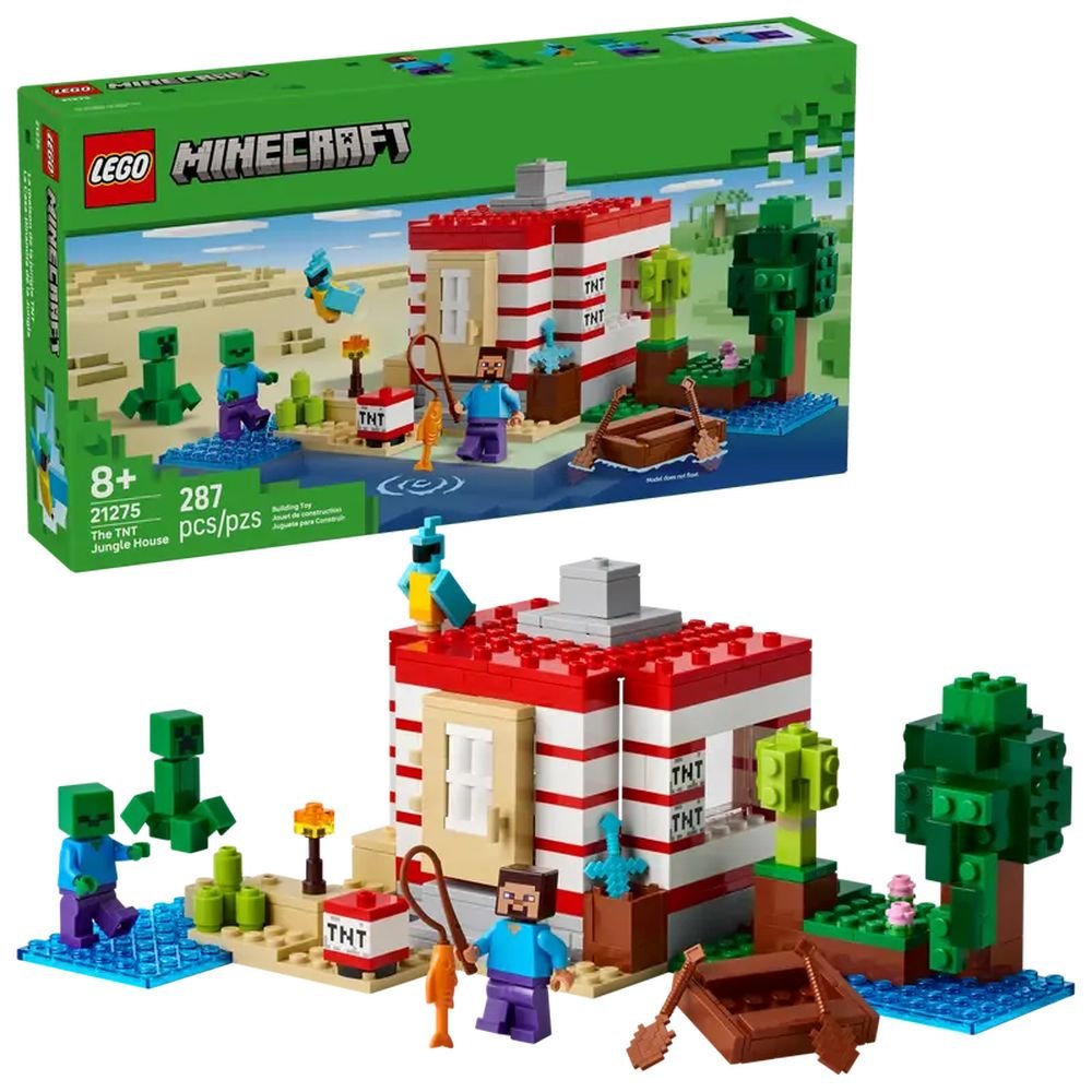 Lego la Casa dinamita de la Selva Lego Minecraft Juguete