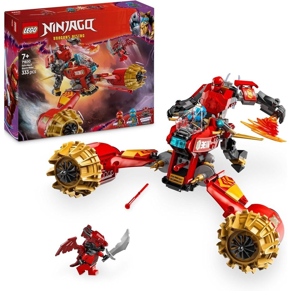 LEGO MOTO-MECA DE LA TORMENTA DE KAI | LEGO NINJAGO | 1 UNIDAD | 5702017815657