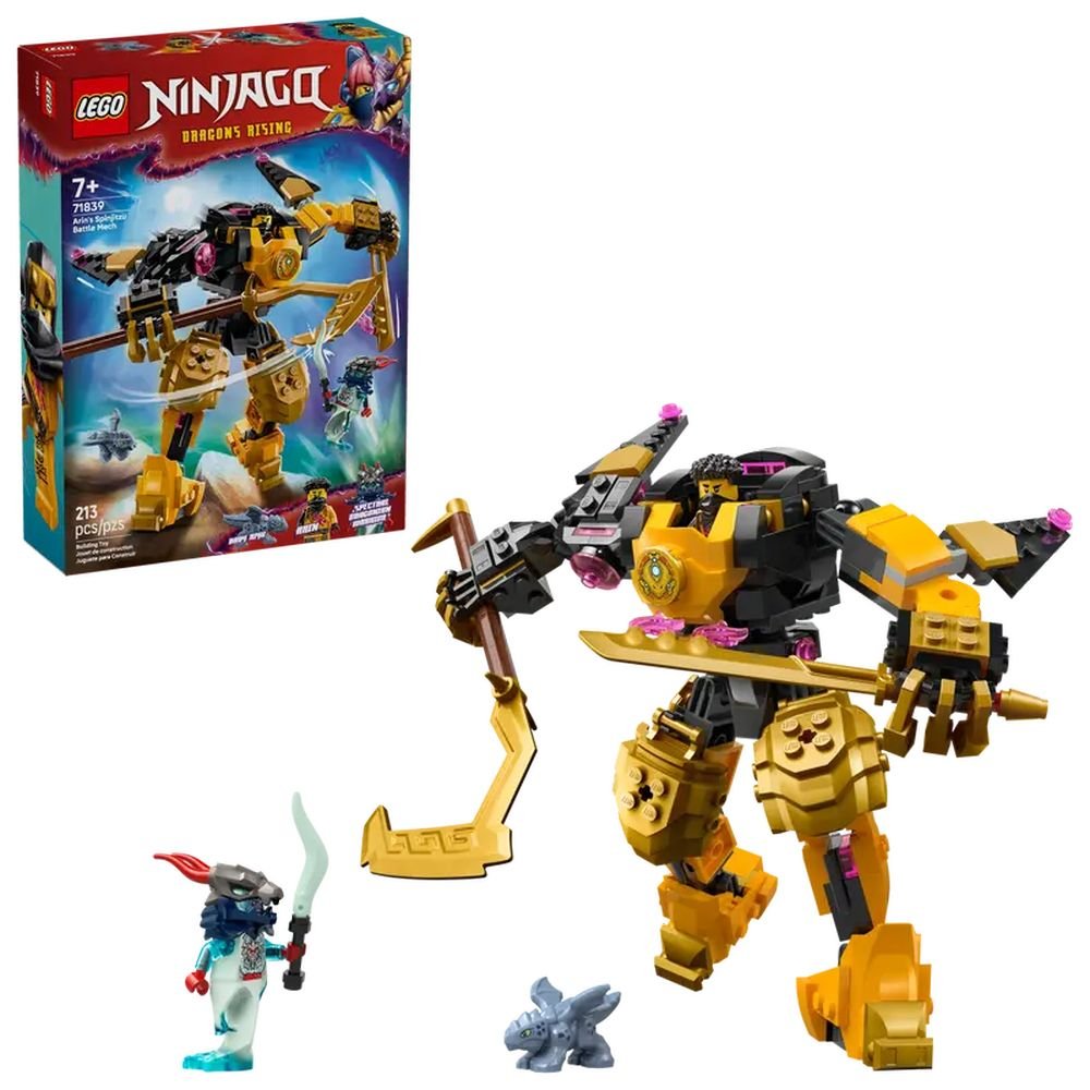 LEGO MECA DE BATALLA SPINJITZU DE ARIN | LEGO NINJAGO | 1 UNIDAD | 5702017815725