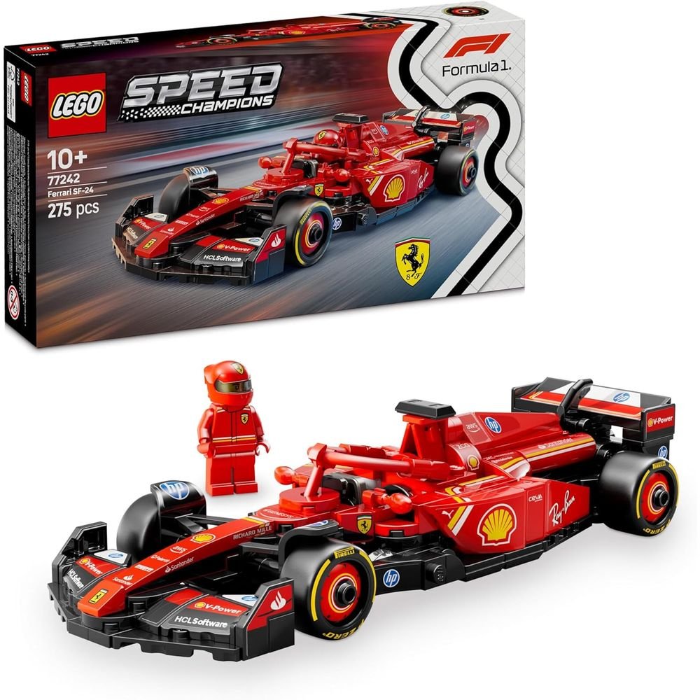 Lego Coche de Carreras Ferrari Sf-24 F1 LEGO Speed Champions