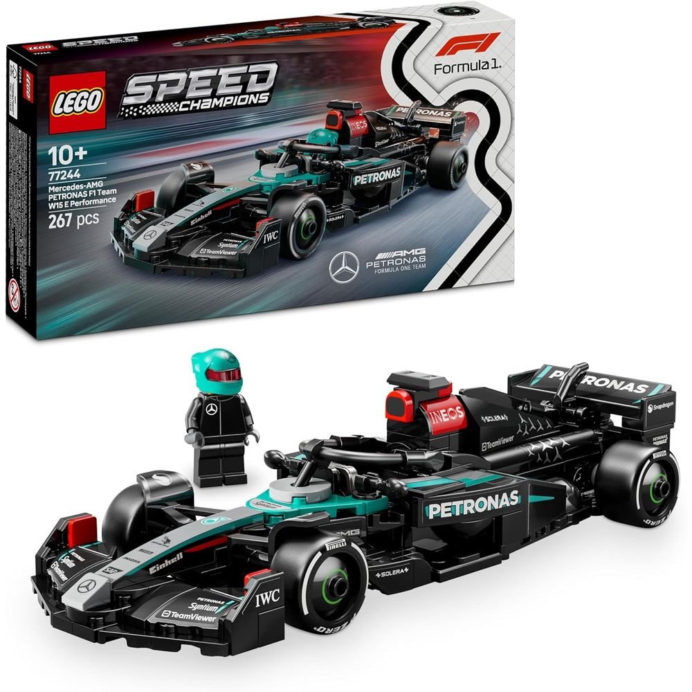 LEGO COCHE DE CARRERAS MERCEDES-AMG F1 W15 | LEGO SPEED CHAMPIONS | 1 UNIDAD | 5702017816111