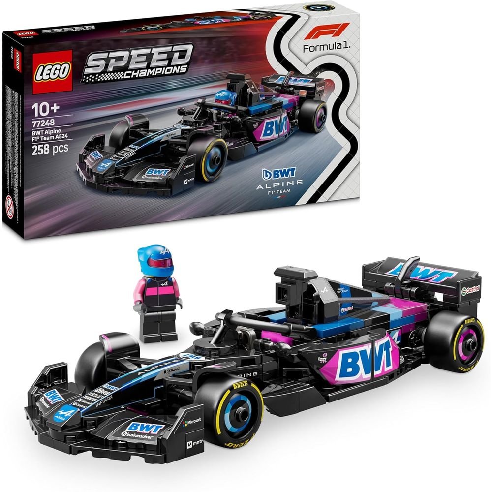 LEGO COCHE DE CARRERAS BWT ALPINE F1 TEAM A524 | LEGO SPEED CHAMPIONS | 1 UNIDAD | 5702017816159
