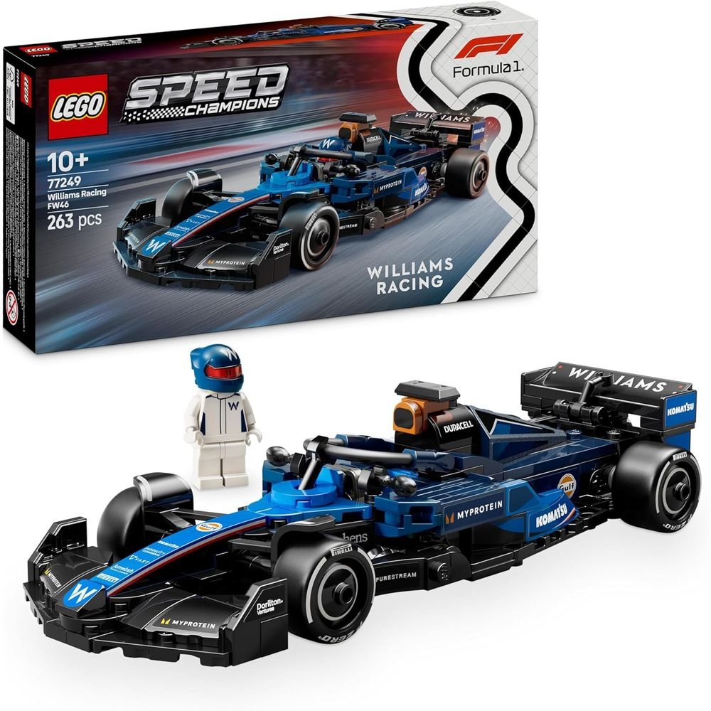 LEGO COCHE DE CARRERAS WILLIAMS RACING FW46 F1 | LEGO SPEED CHAMPIONS | 1 UNIDAD | 5702017816166