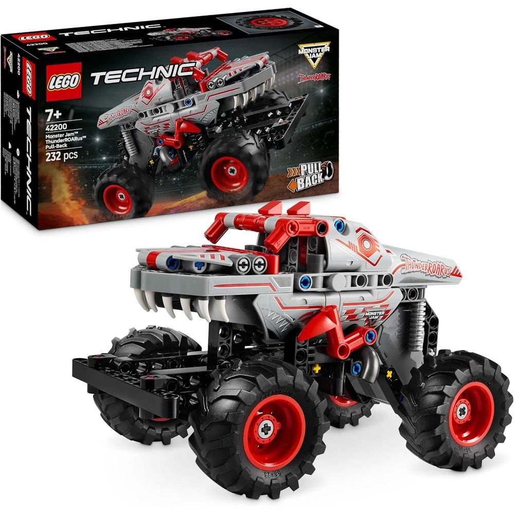 Lego Monster Jam Thunderroarus con Motor de Carga Manual