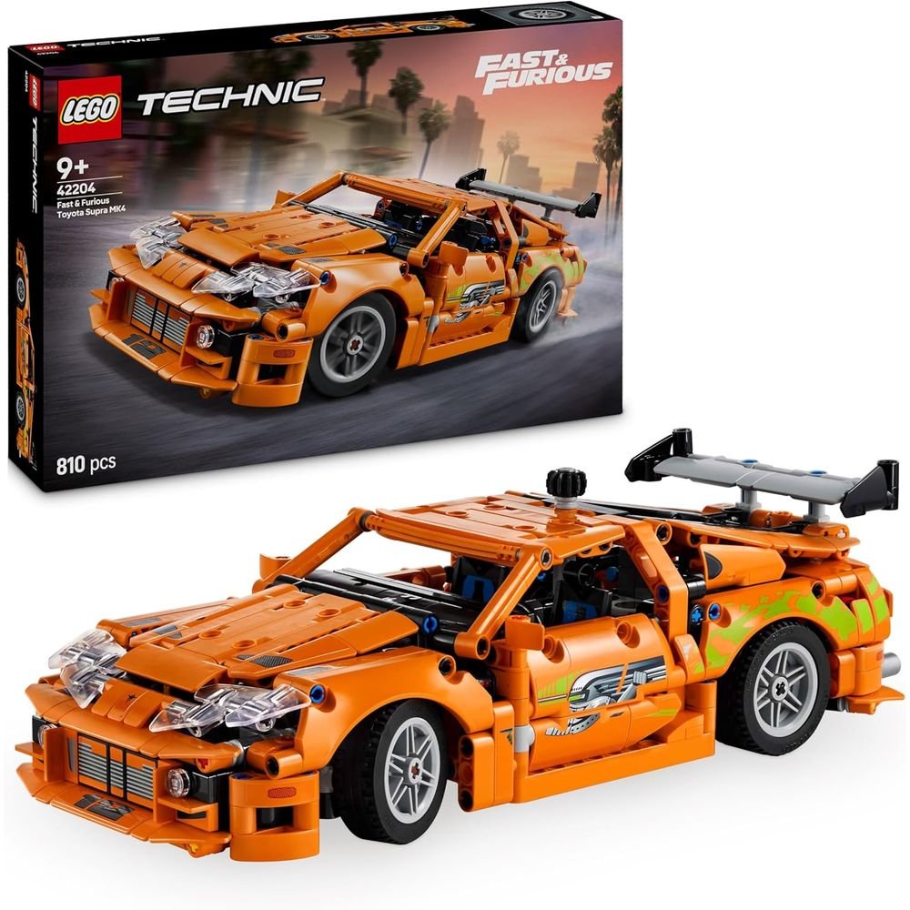 LEGO FAST AND FURIOUS TOYOTA SUPRA MK4 | LEGO TECHNIC | 1 UNIDAD | 5702017816272 Imagen principal del producto