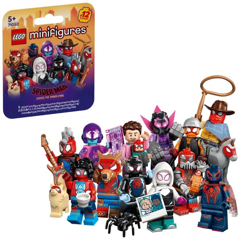 LEGO BOX MINIFIGURES SPIDER-MAN: CRUZANDO EL MULTIVERSO | LEGO,S,A, | 1 UNIDAD | 5702017816692 Imagen principal del producto