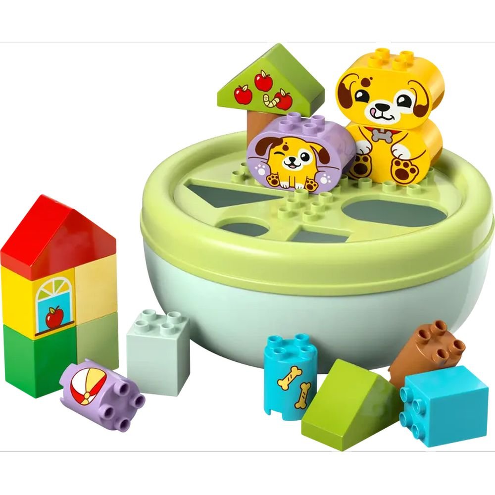 LEGO CLASIFICADOR DE FORMAS CASA DE LOS PERRITOS | LEGO DUPLO | 1 UNIDAD | 5702017816784