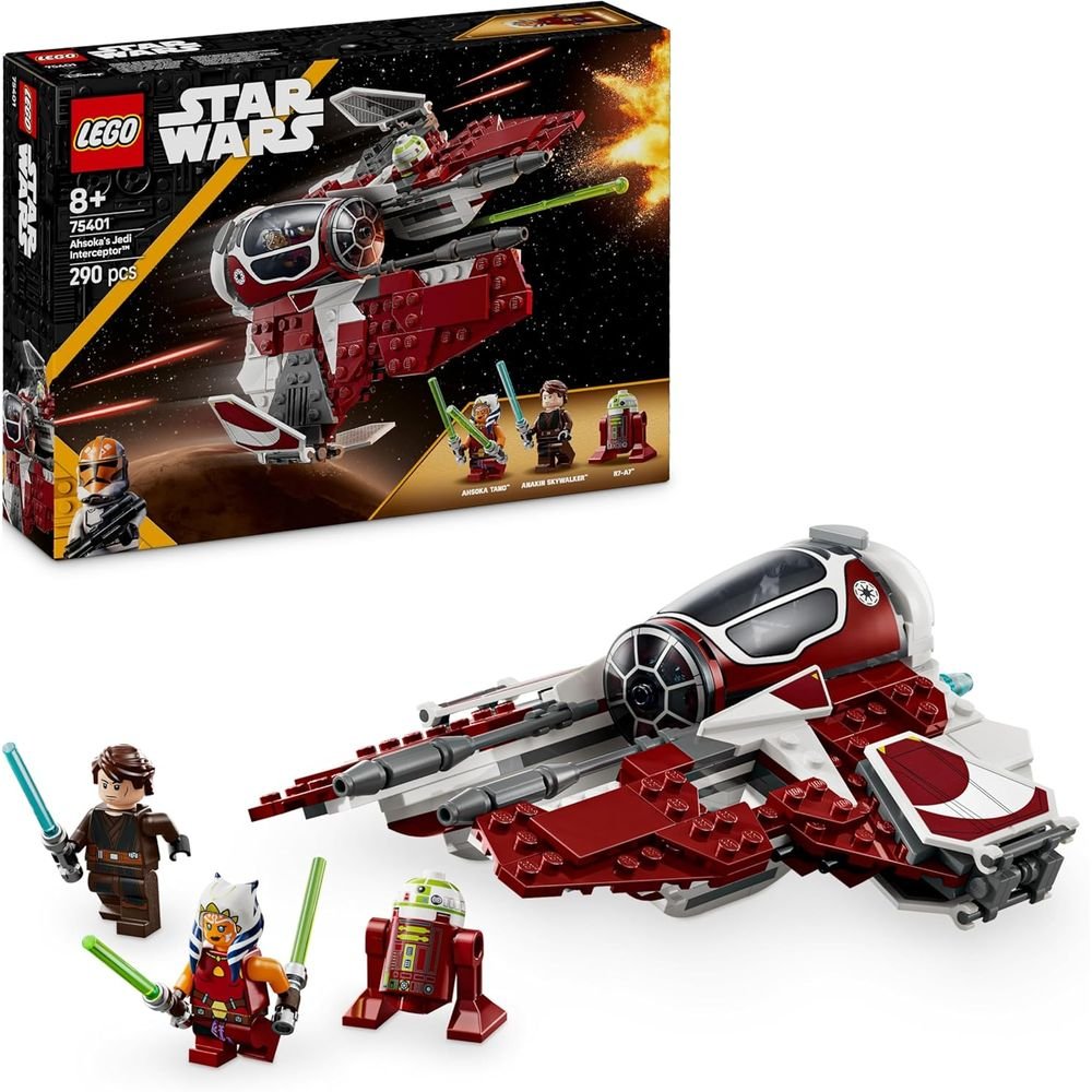 LEGO INTERCEPTOR JEDI DE AHSOKA | LEGO STAR WARS TM | 1 UNIDAD | 5702017817453
