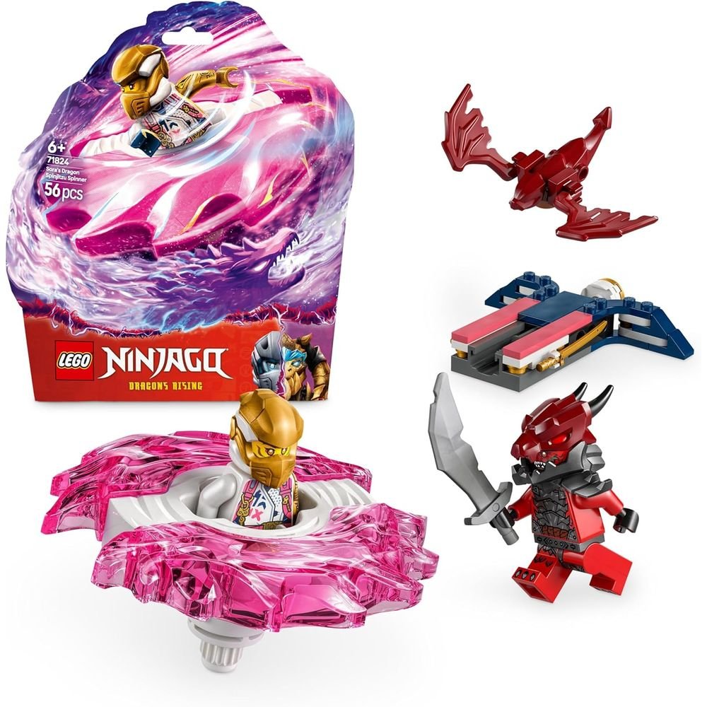 LEGO SPINNER DE SPINJITZU DEL DRAGON DE SORA | LEGO NINJAGO | 1 UNIDAD | 5702017818740