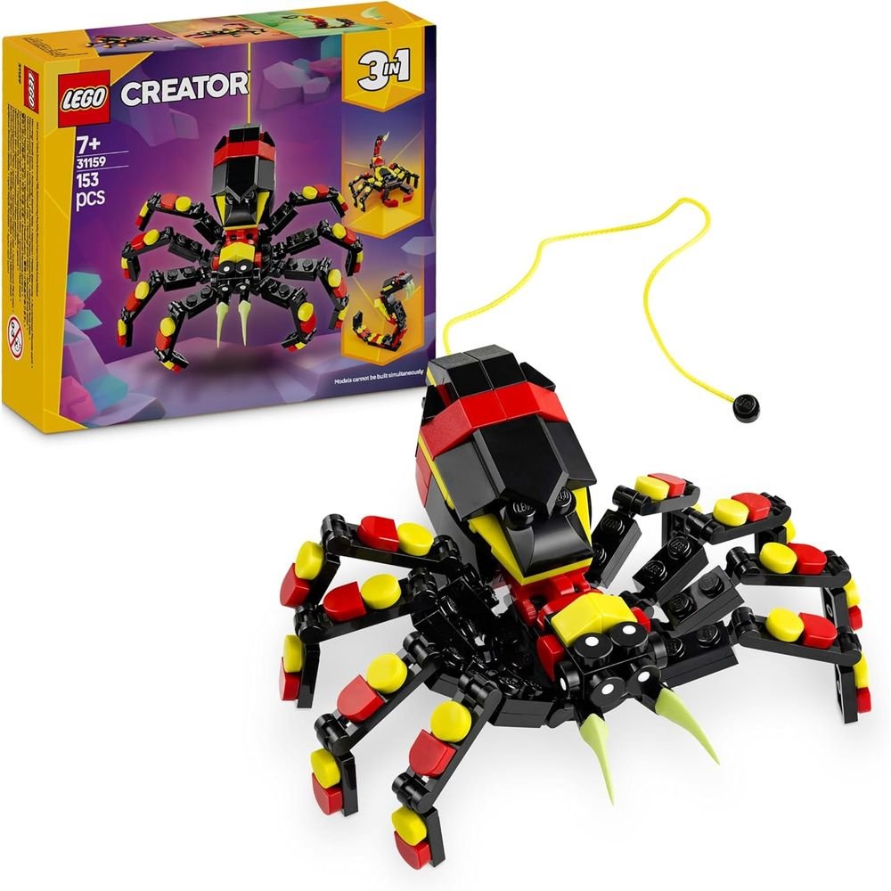 LEGO FAUNA SALVAJE ARAÑA MISTERIOSA | LEGO CREATOR | 1 UNIDAD | 5702017822242