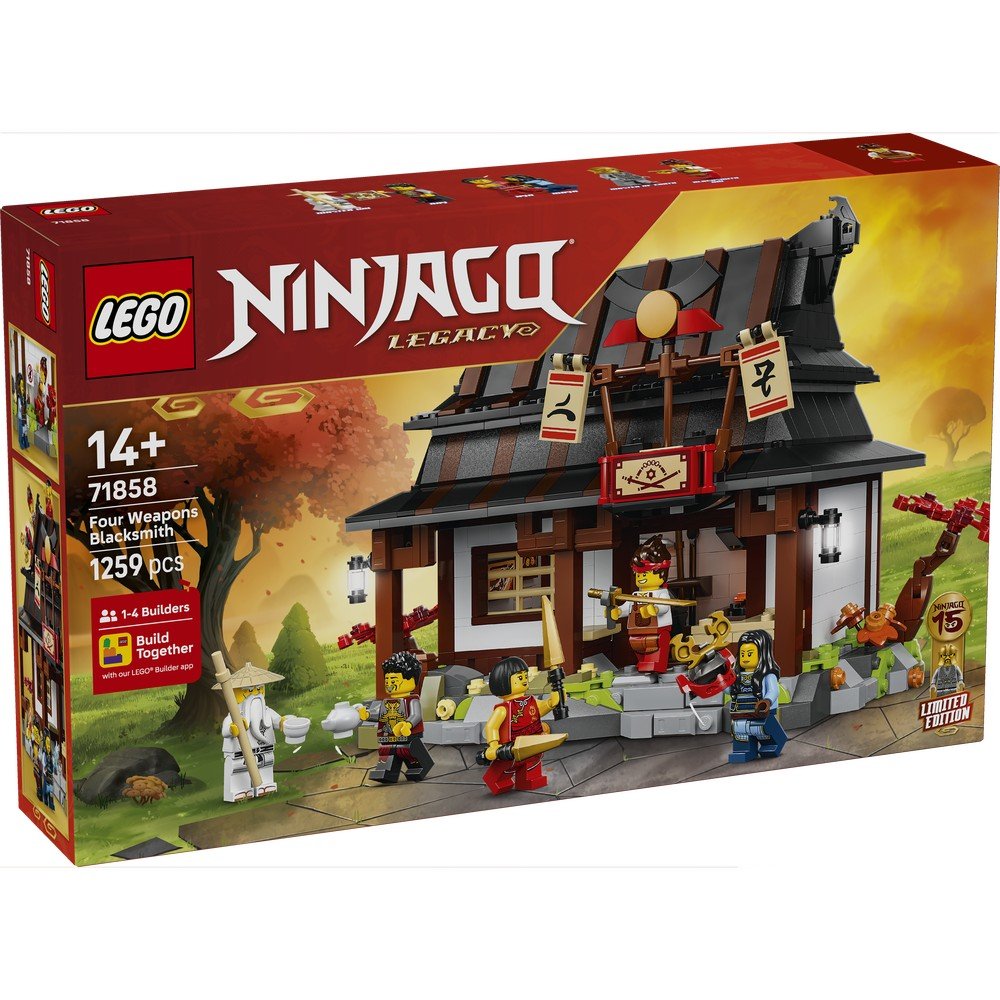 Lego Herreria Cuatro Armas 15 Aniversario Ninjago