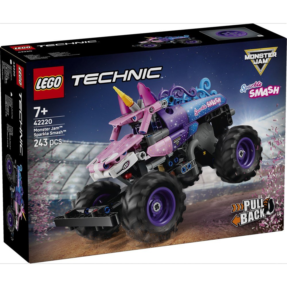 Lego Monster Jam Sparkle Smash con Motor de Carga Manual LEGO TECHNIC Imagen principal del producto