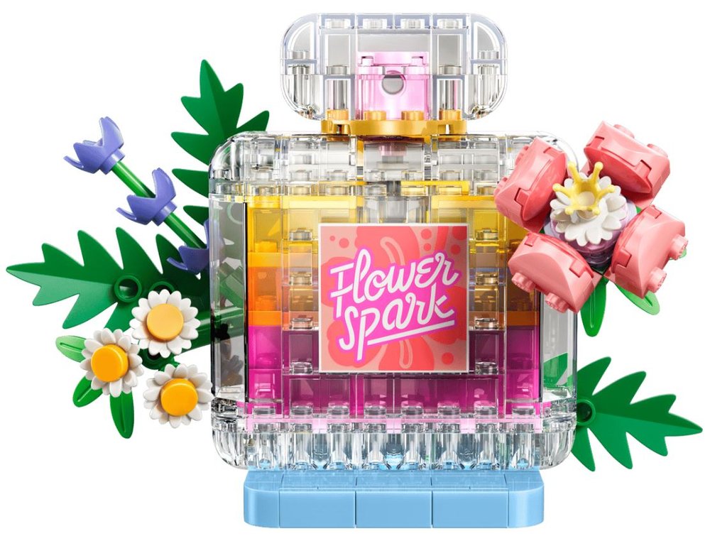 Lego Frasco Decorativo de Perfume Floral 3 en 1 Imagen principal del producto
