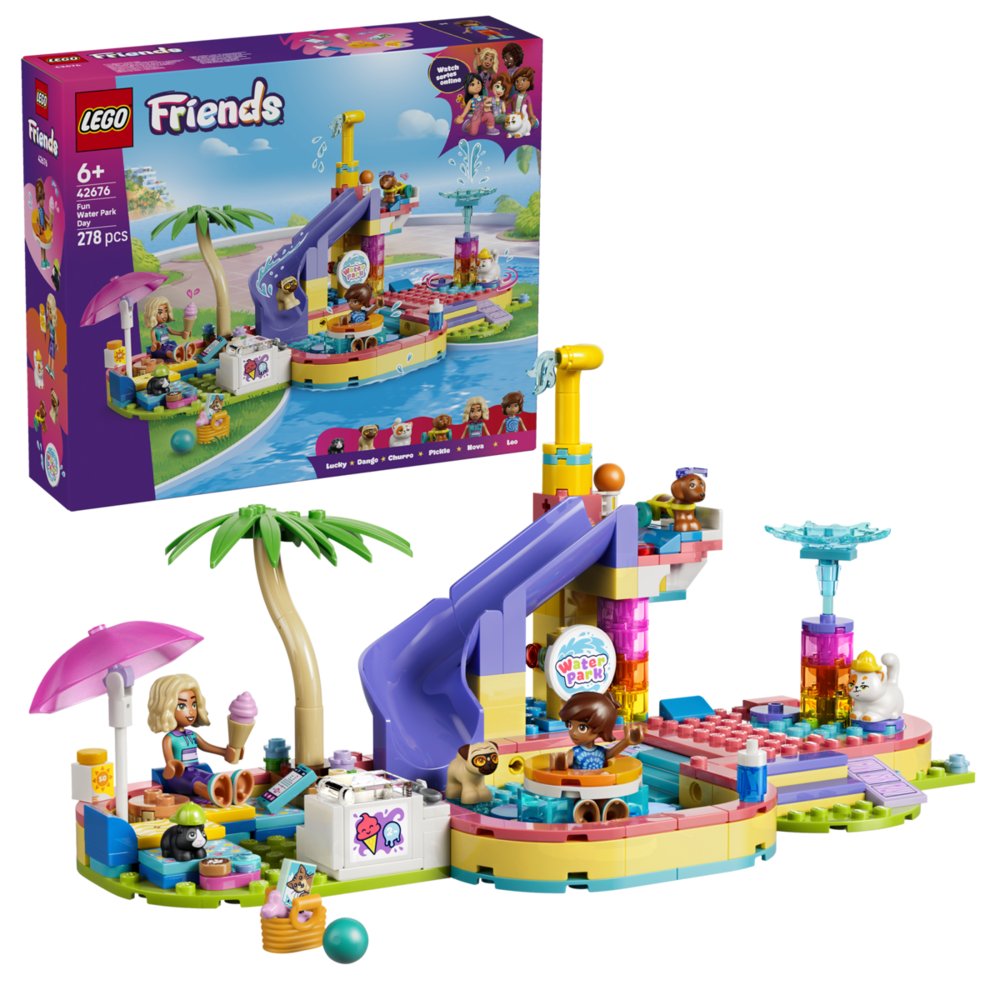 Lego Día Divertido en el Parque Acuático Lego Friends