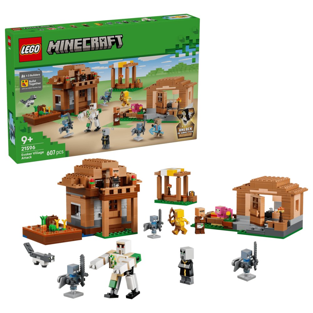 Lego Ataque del Evocador a la Aldea Lego Minecraft Imagen principal del producto