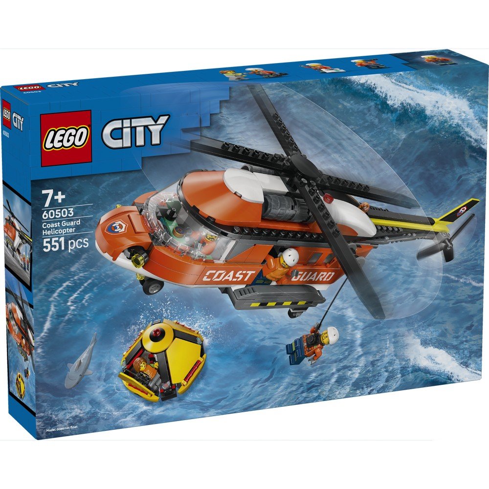 Lego Helicóptero de Guardacostas LEGO City
