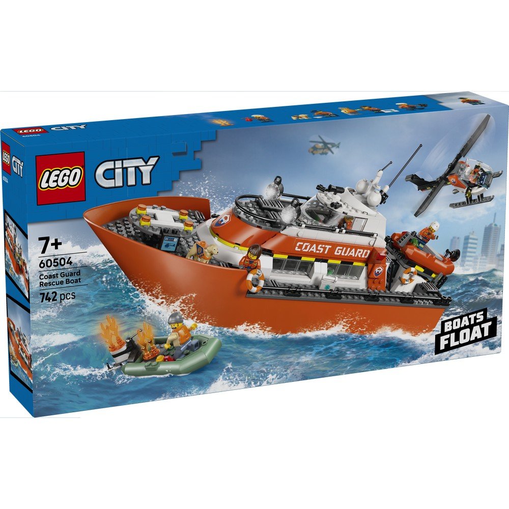 Lego Barco y Helicóptero de Rescate de Guardacostas LEGO City
