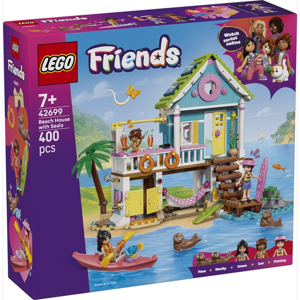Lego Casa en la Playa con Focas Lego Friends