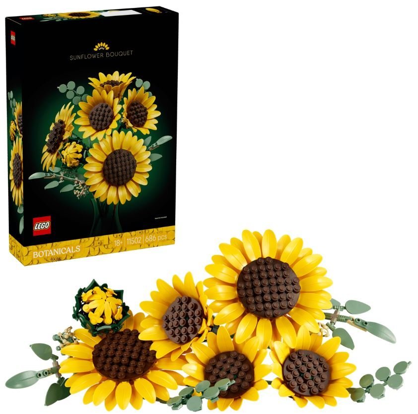 Lego Botanicals Ramo de Girasoles - Set de Construcción Creativo