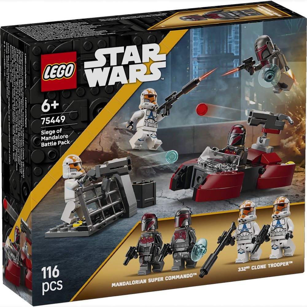 Lego Pack de Combate Asedio de Mandalore