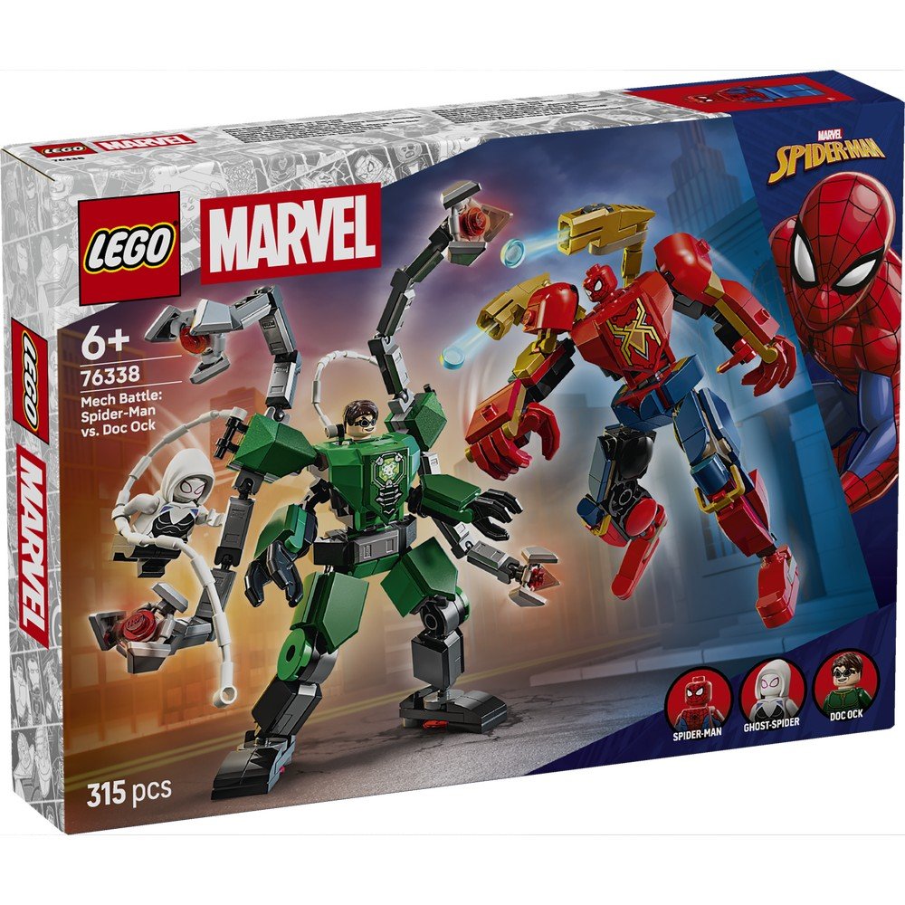 Lego Batalla de Armaduras Robóticas Spider-Man Vs. Doc Ock LEGO Super Heroes