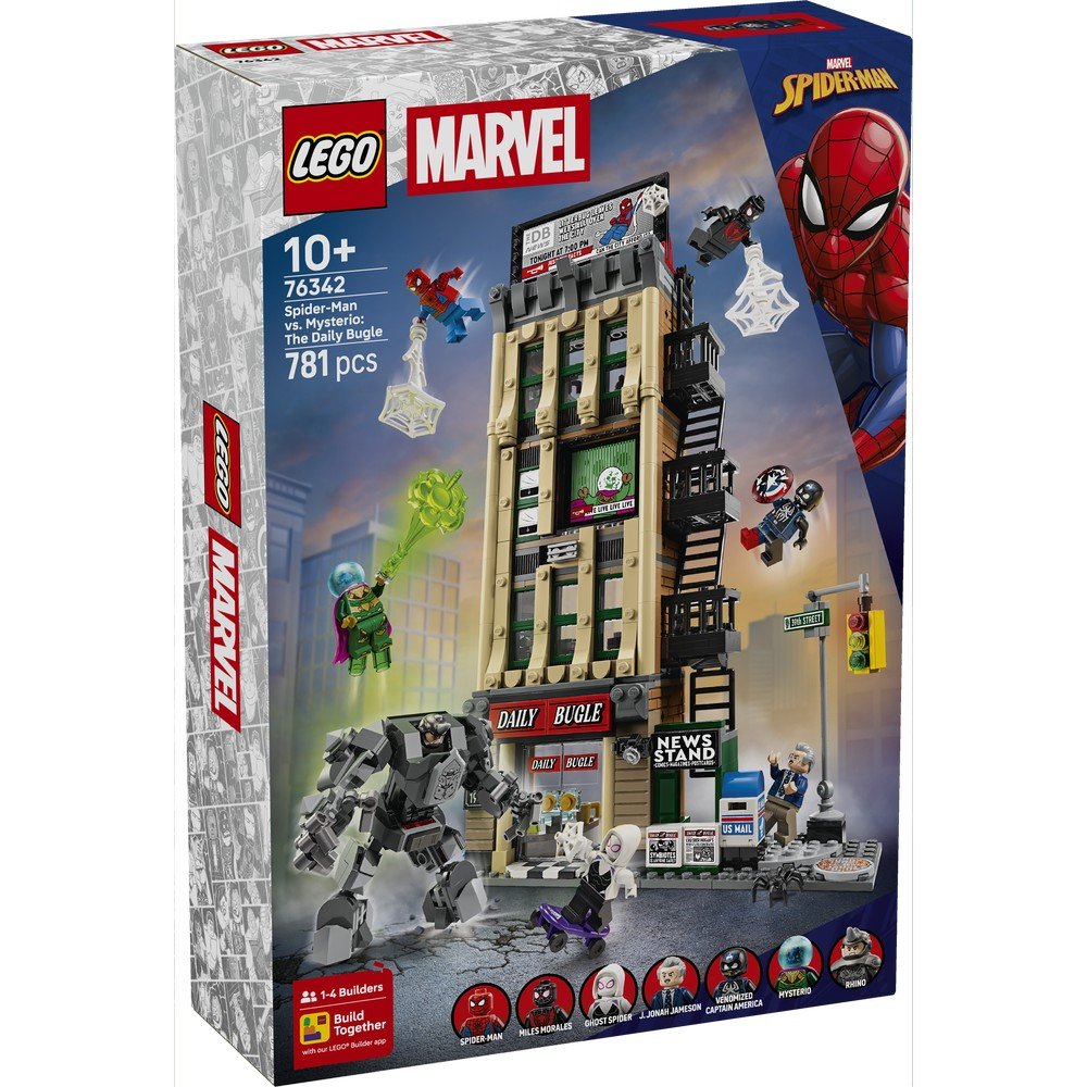 Lego Spider-Man vs. Mysterio El Daily Bugle LEGO Super Heroes