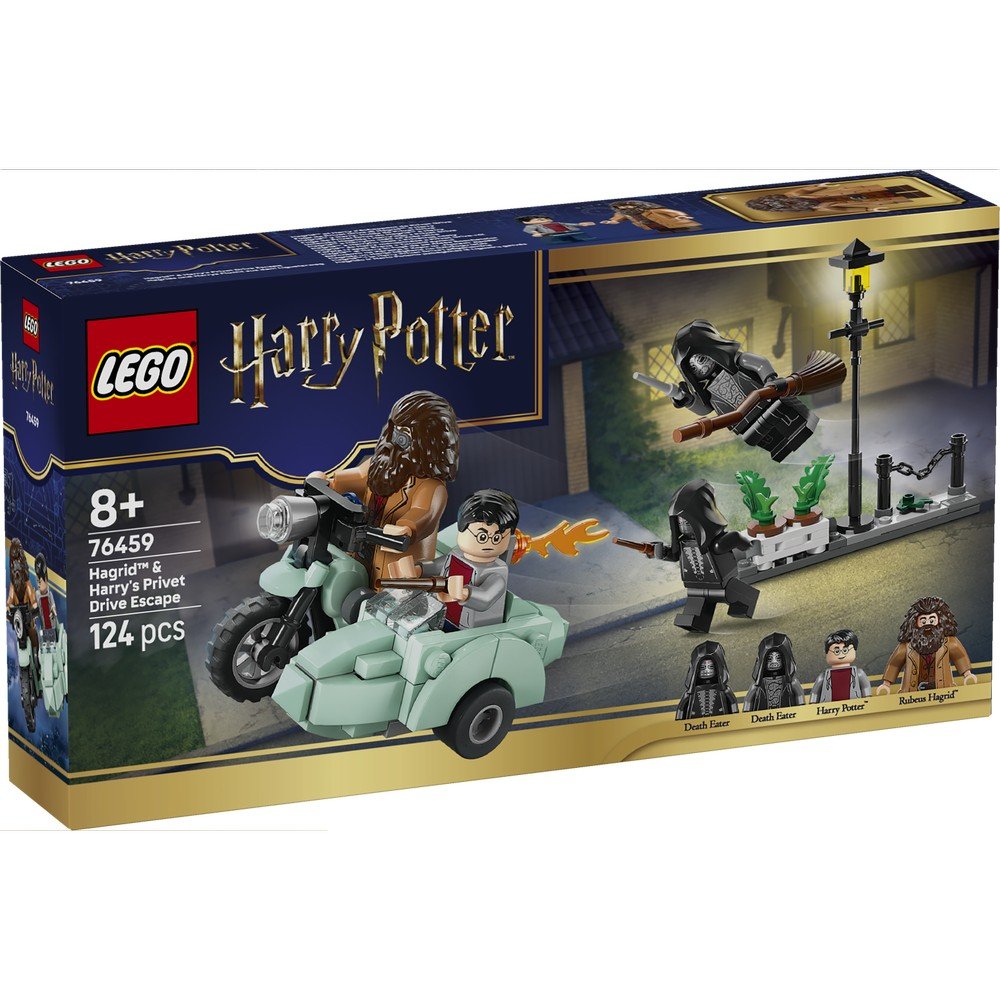 Lego Harry Potter Hagrid y Harry Huida de Privet Drive