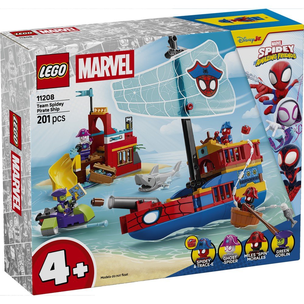 Lego Barco Pirata del Equipo Spidey marca LEGO Super Heroes