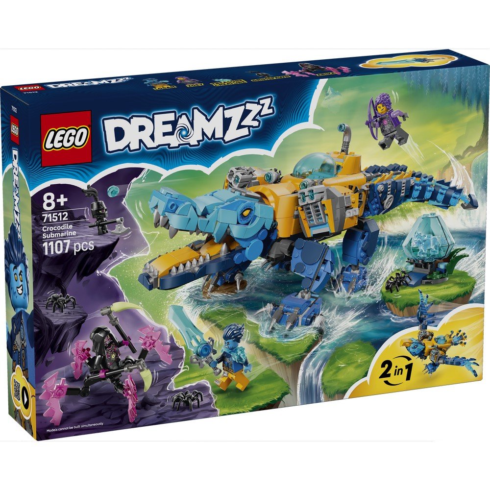 Lego Submarino Cocodrilo Juego de Construcción