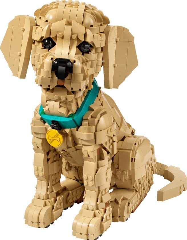 Lego Icons Cachorro de Golden Retriever Marca Lego Creator