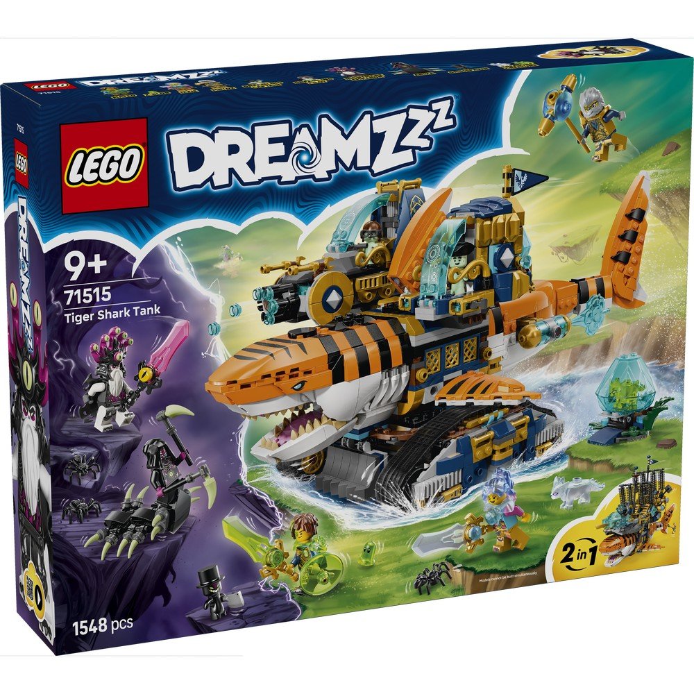 Lego Tanque Tiburón Tigre Juego de Construcción