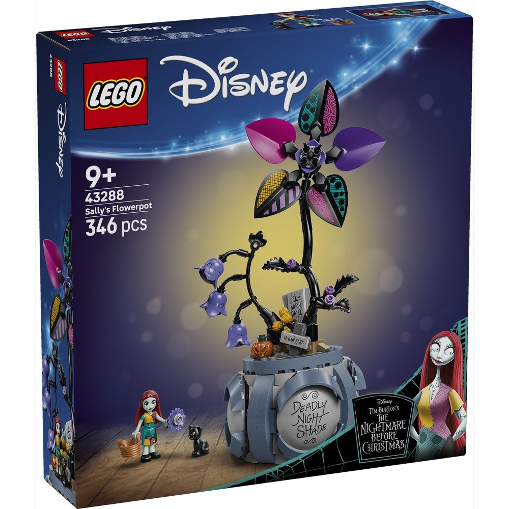 Lego Maceta de Sally Marca Disney Juguete decorativo para niños y coleccionistas